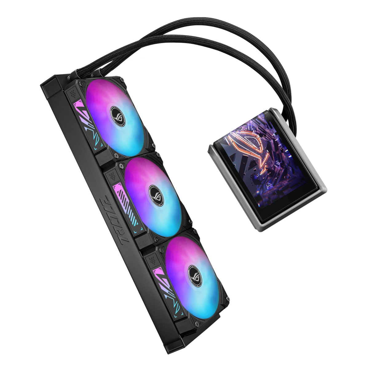 ASUS ROG RYUO IV 360 ARGB Liquid CPU Cooler - Image 3