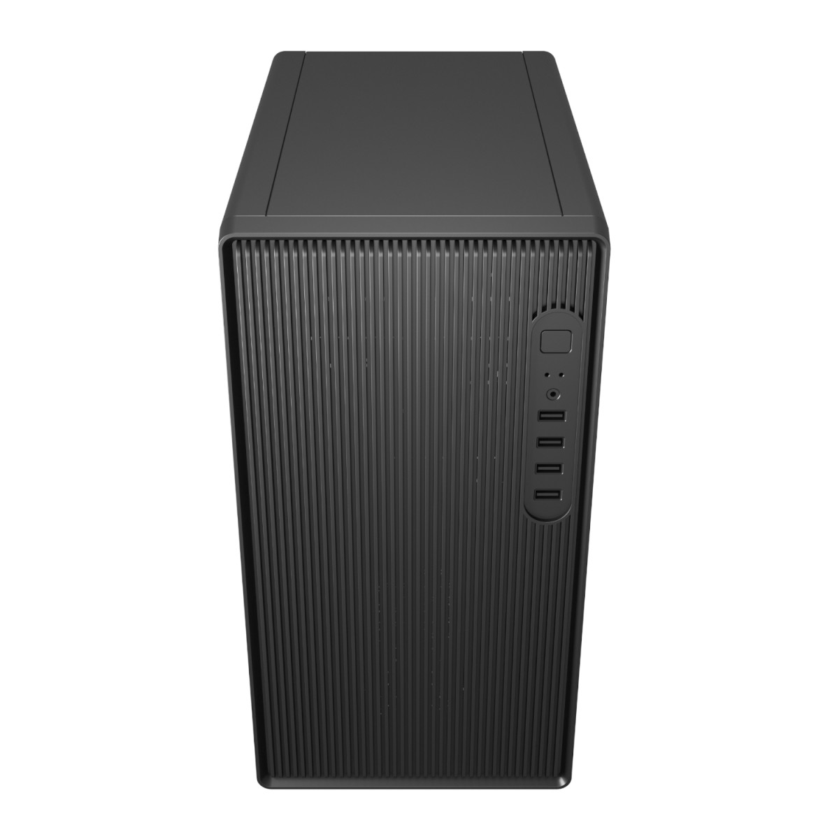 FSP S120 M-ATX Mid Tower Desktop Chassis - Black - Image 3