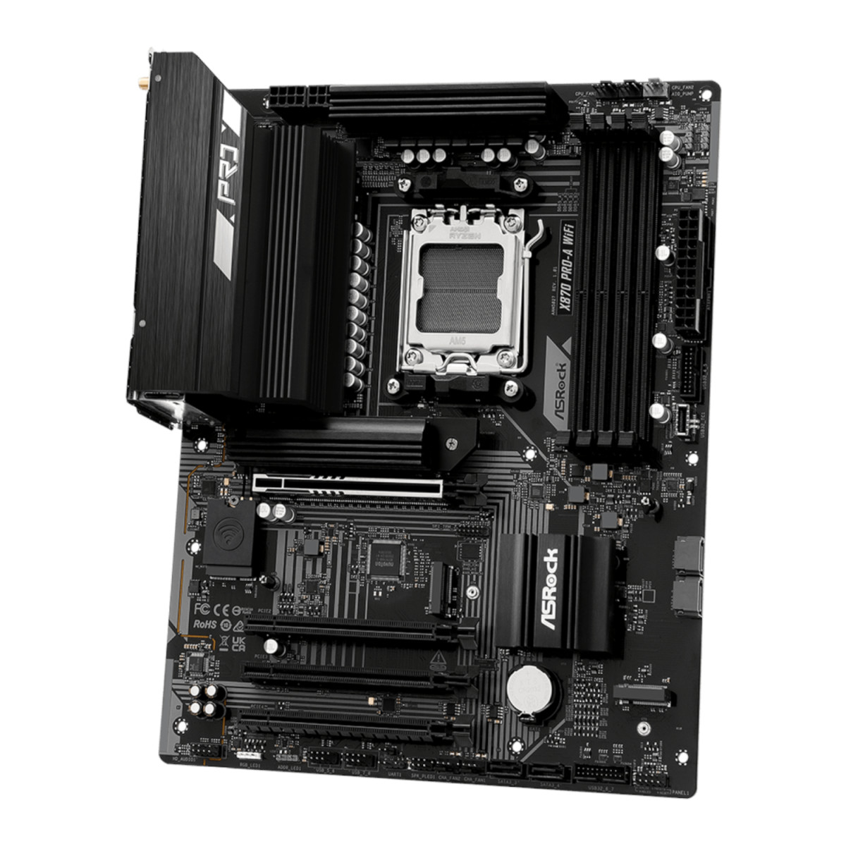 ASRock X870 A-Pro WiFi AMD AM5 ATX Gaming Motherboard - Image 3