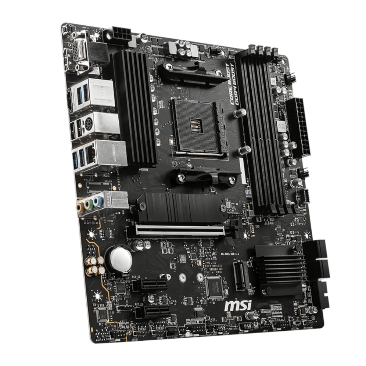 MSI B550M PRO-VDH AM4 M-ATX Motherboard - Image 2