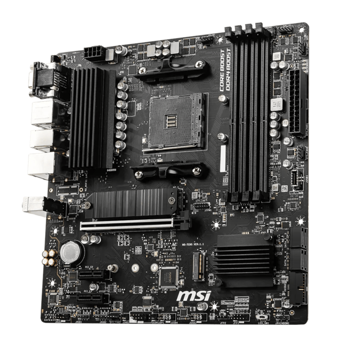 MSI B550M PRO-VDH AM4 M-ATX Motherboard - Image 3