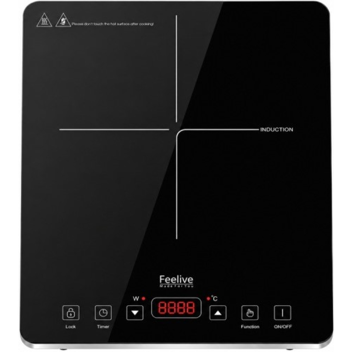 Feelive Single Plate 2000W Portable Induction Cooker