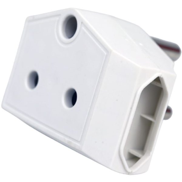 Noble 3 Way Multiplug 1 x 16A And 2 x 5A Single Adaptor