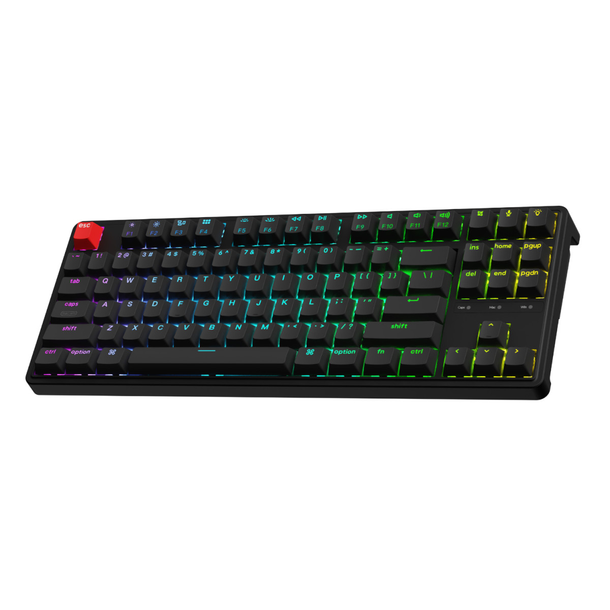 Keychron C3 Pro 8K QMK RGB Wired Mechanical Keyboard (80% Layout, Red Super Switch Hot-Swappable) - Image 2