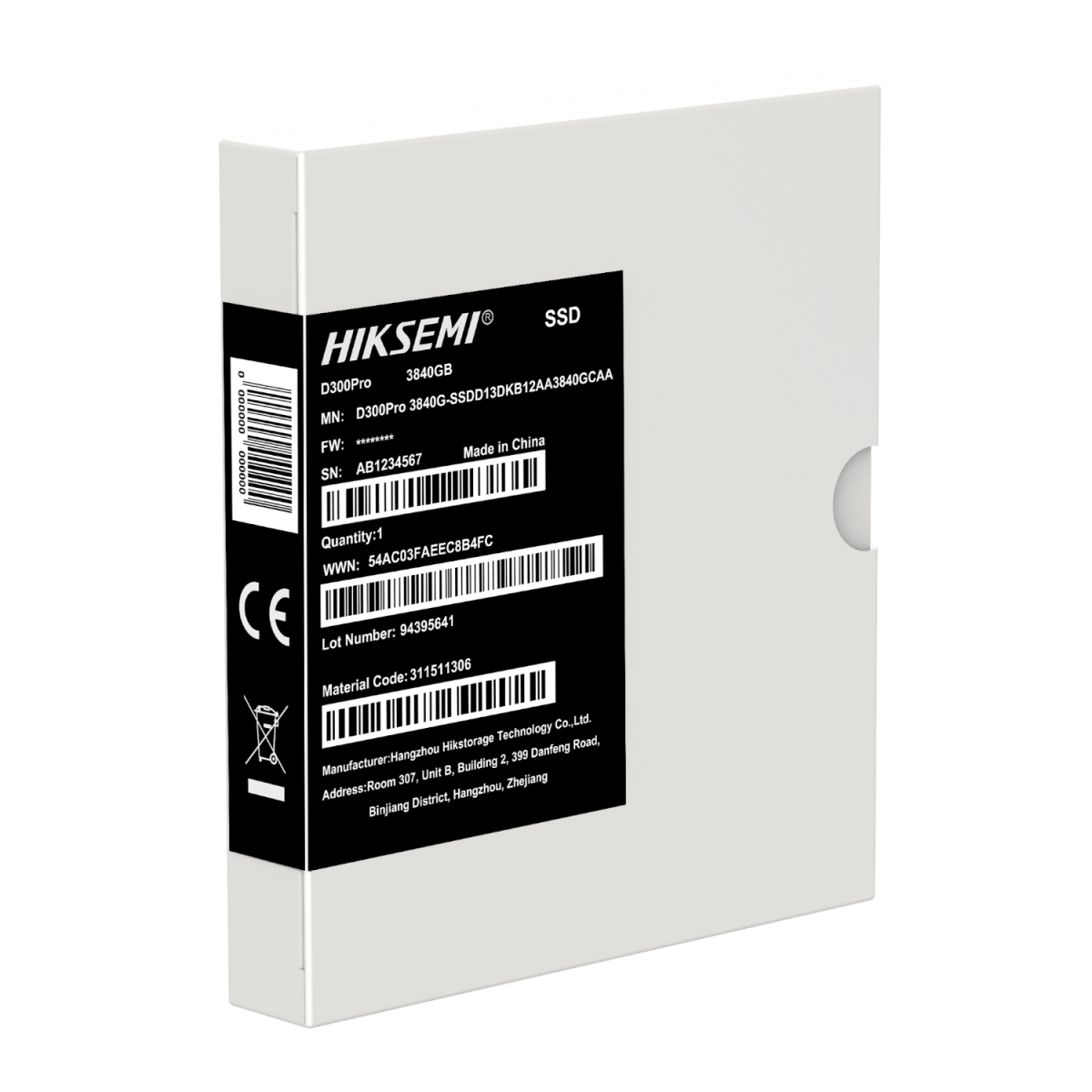 Hiksemi D300 PRO Tantalum Capacitor 3840GB SATA III Enterprise SSD - Image 2