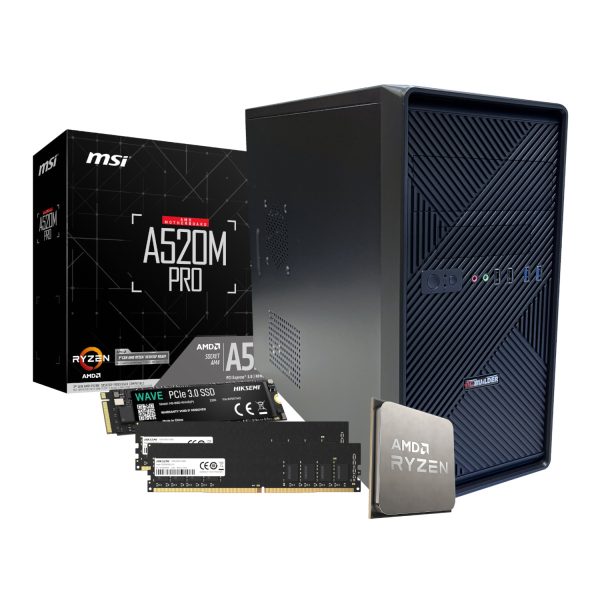 PCBuilder AMD Ryzen 3 3200G HOME MASTER Windows 11 Desktop PC