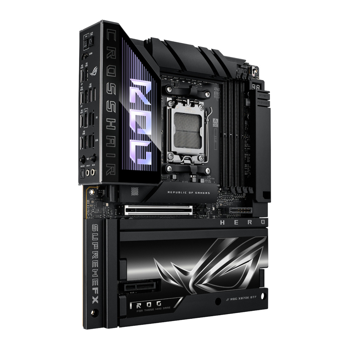 ASUS ROG CROSSHAIR X870E HERO BTF AMD AM5 ATX Gaming Motherboard - Image 2
