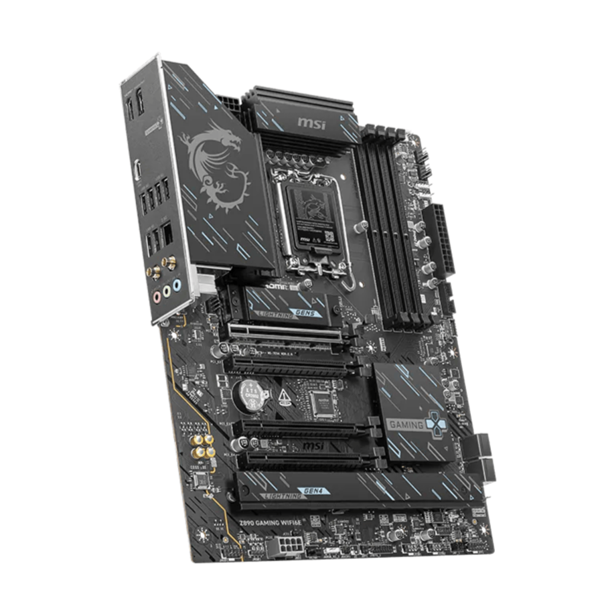 MSI Z890 GAMING WIFI6E Intel LGA1851 ATX Motherboard - Image 2