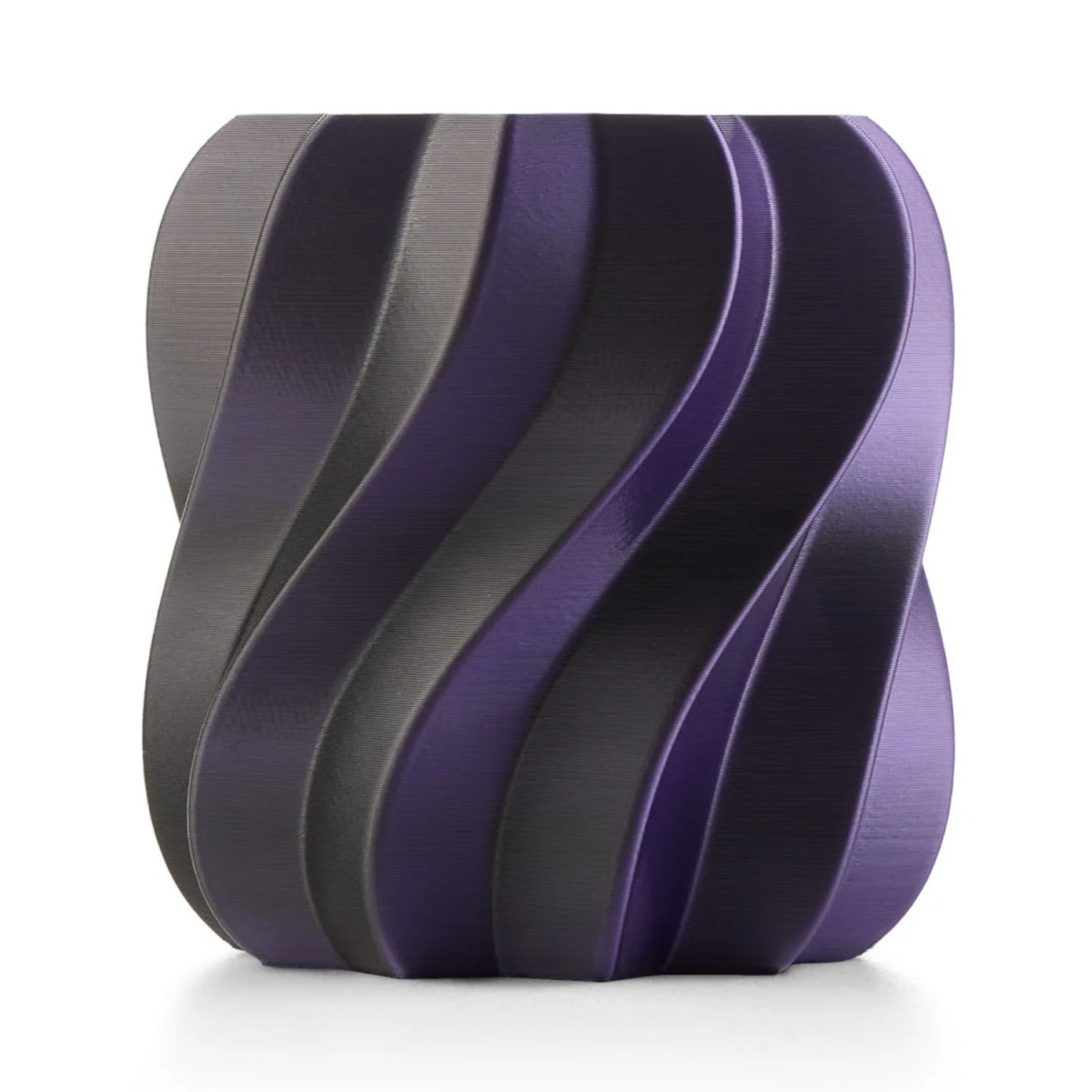 Anycubic PLA Silk Dual Filament 1kg - Black/Purple - Image 2