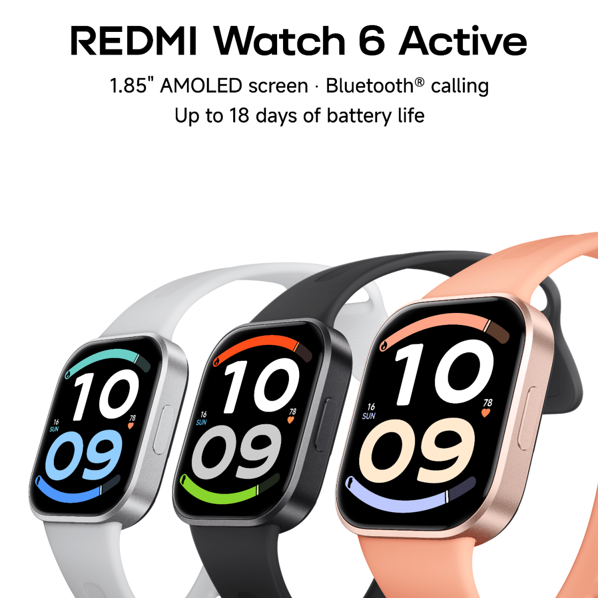 Xiaomi Redmi Watch 6 Active - Black - Image 4