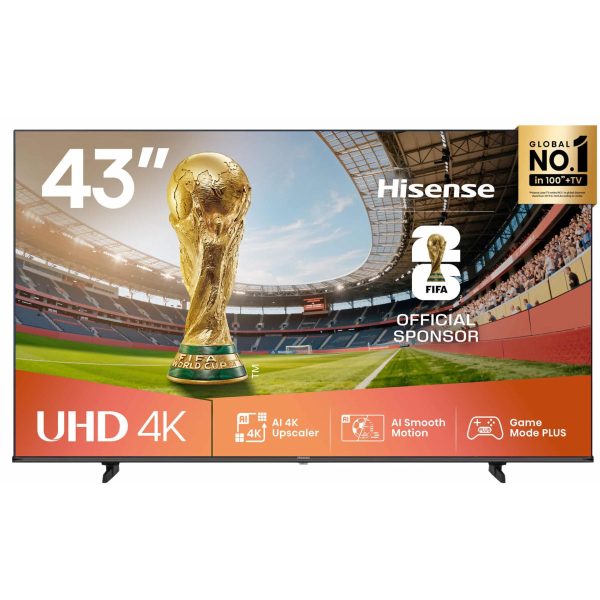 Hisense 43 Inch UHD Smart LED TV