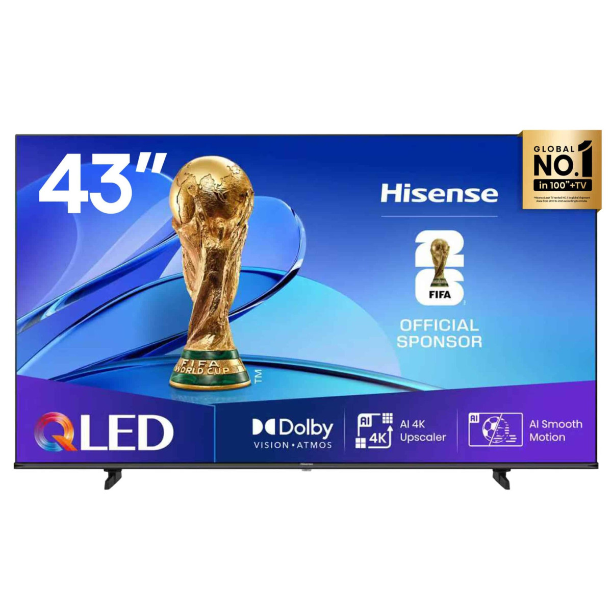 Hisense 43 Inch UHD QLED Smart LED TV