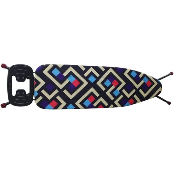 Totally Jumbo Ironing Board With Safety Iron Rest Black And Gold