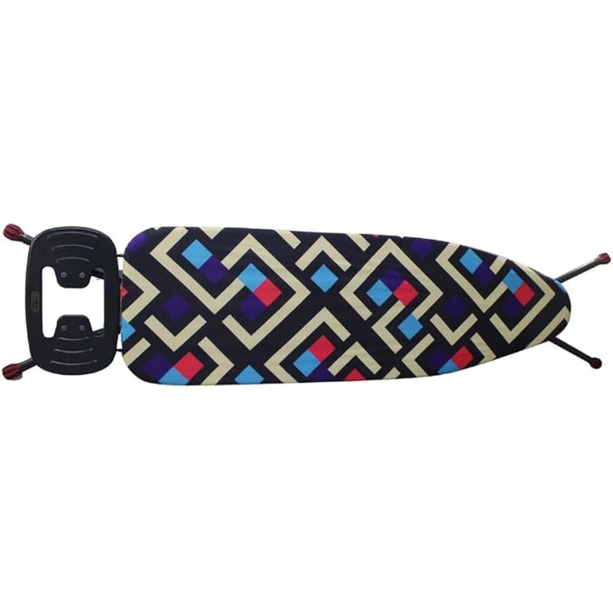 Totally Jumbo Ironing Board With Safety Iron Rest Black And Gold