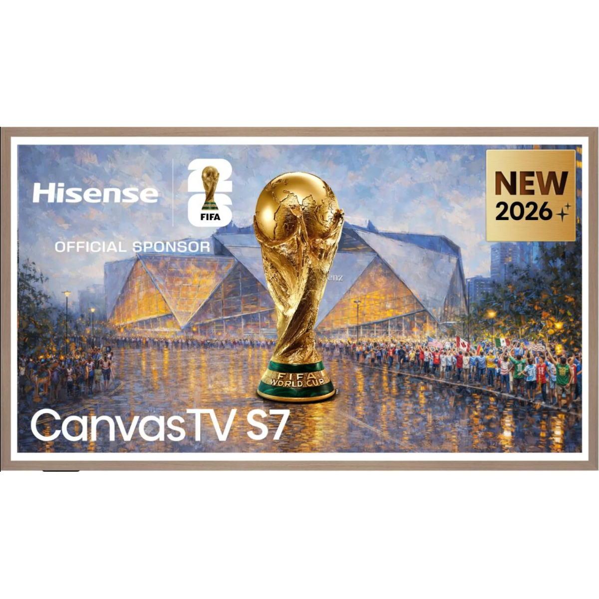 Hisense 65 Inch UHD 144Hz Canvas TV