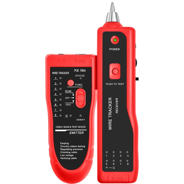 Netix Wire Tracker Receiver And Emitter Cable Scan