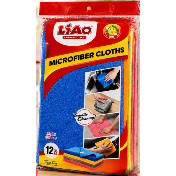 Casey Heavy Duty 12 Pack Microfiber Cloths