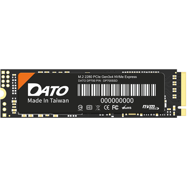 Dato DP700 PCIe Gen3x4 M.2 2280 NVMe 1TB SSD