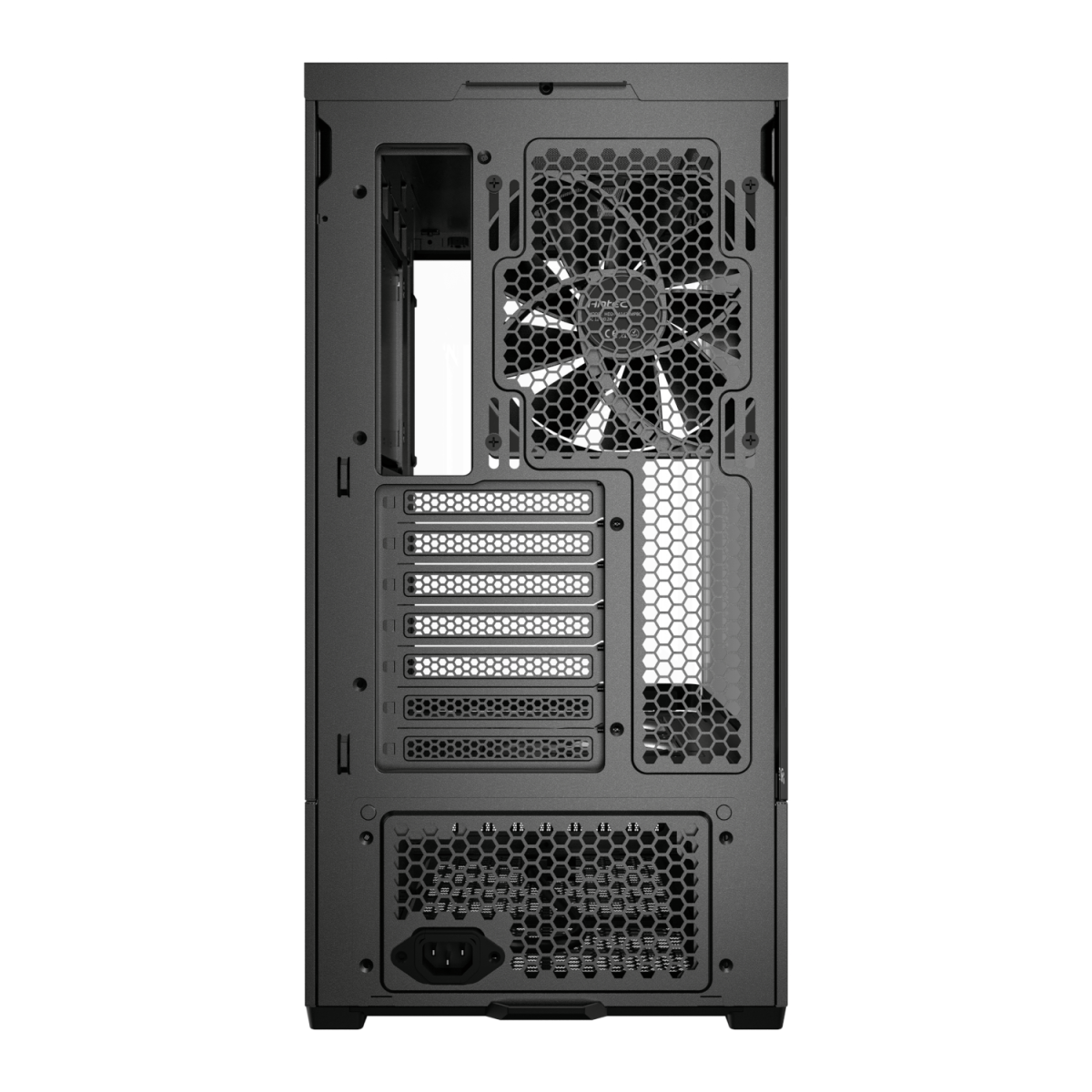Antec C6 CURVED AIR ATX | Micro-ATX | ITX Mid-Tower Gaming Chassis - Black - Image 4