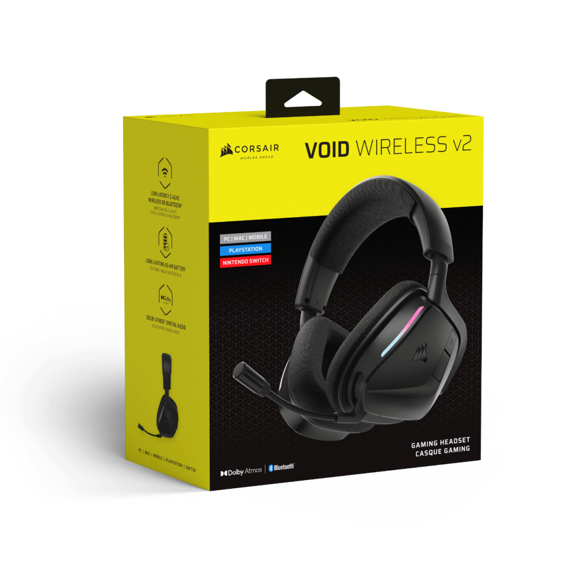 CORSAIR VOID WIRELESS v2 Gaming Headset - Carbon - Image 4