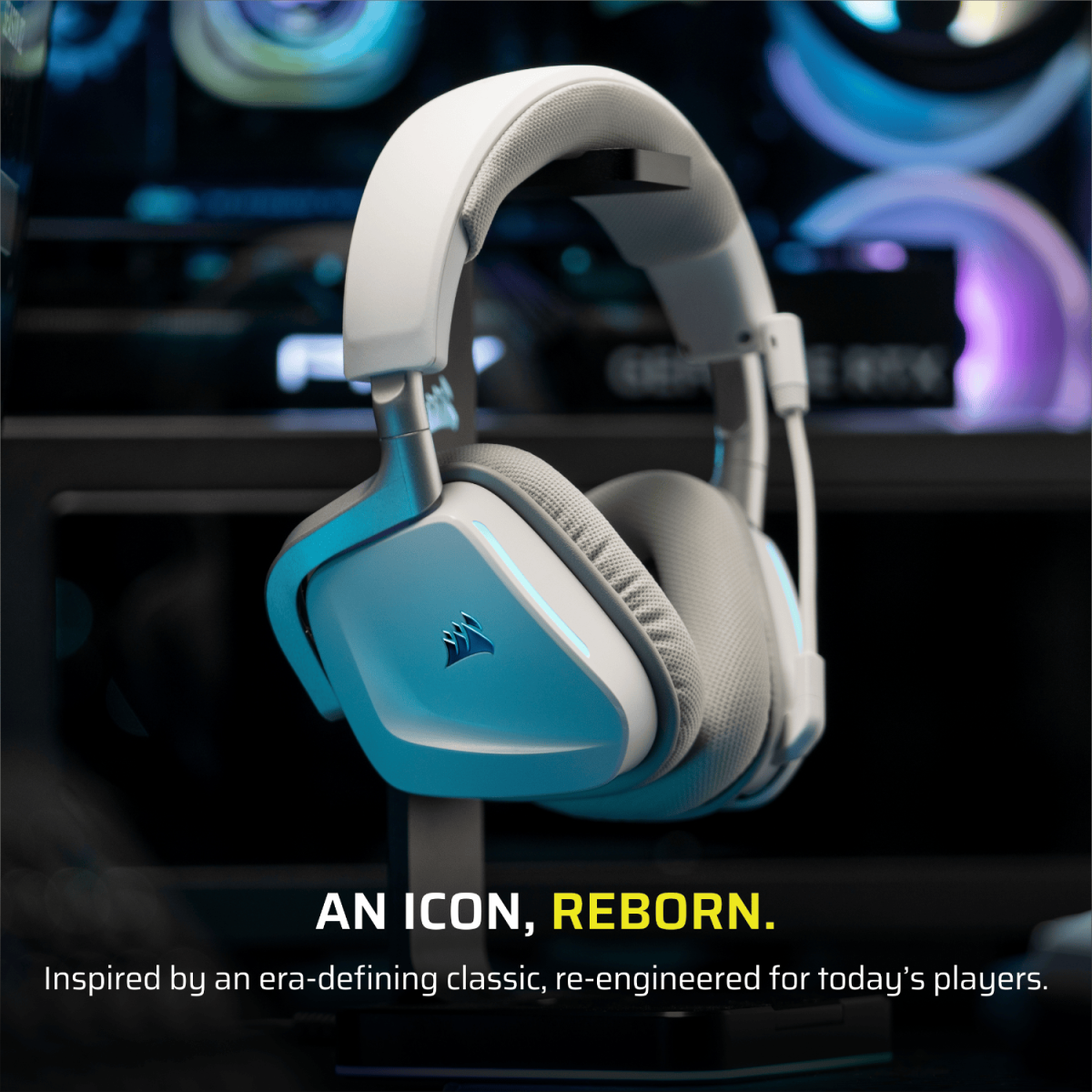 CORSAIR VOID v2 WIRELESS Gaming Headset - White - Image 4