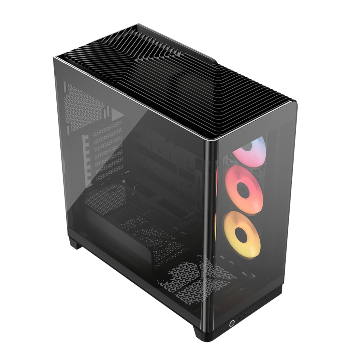 Corsair FRAME 4500X RS-R ARGB Panoramic Glass Mid-Tower PC Case - Black - Image 3