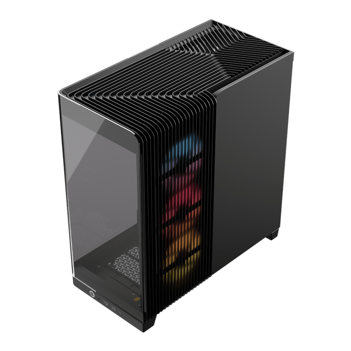 Corsair FRAME 4500X RS-R ARGB Panoramic Glass Mid-Tower PC Case - Black - Image 4