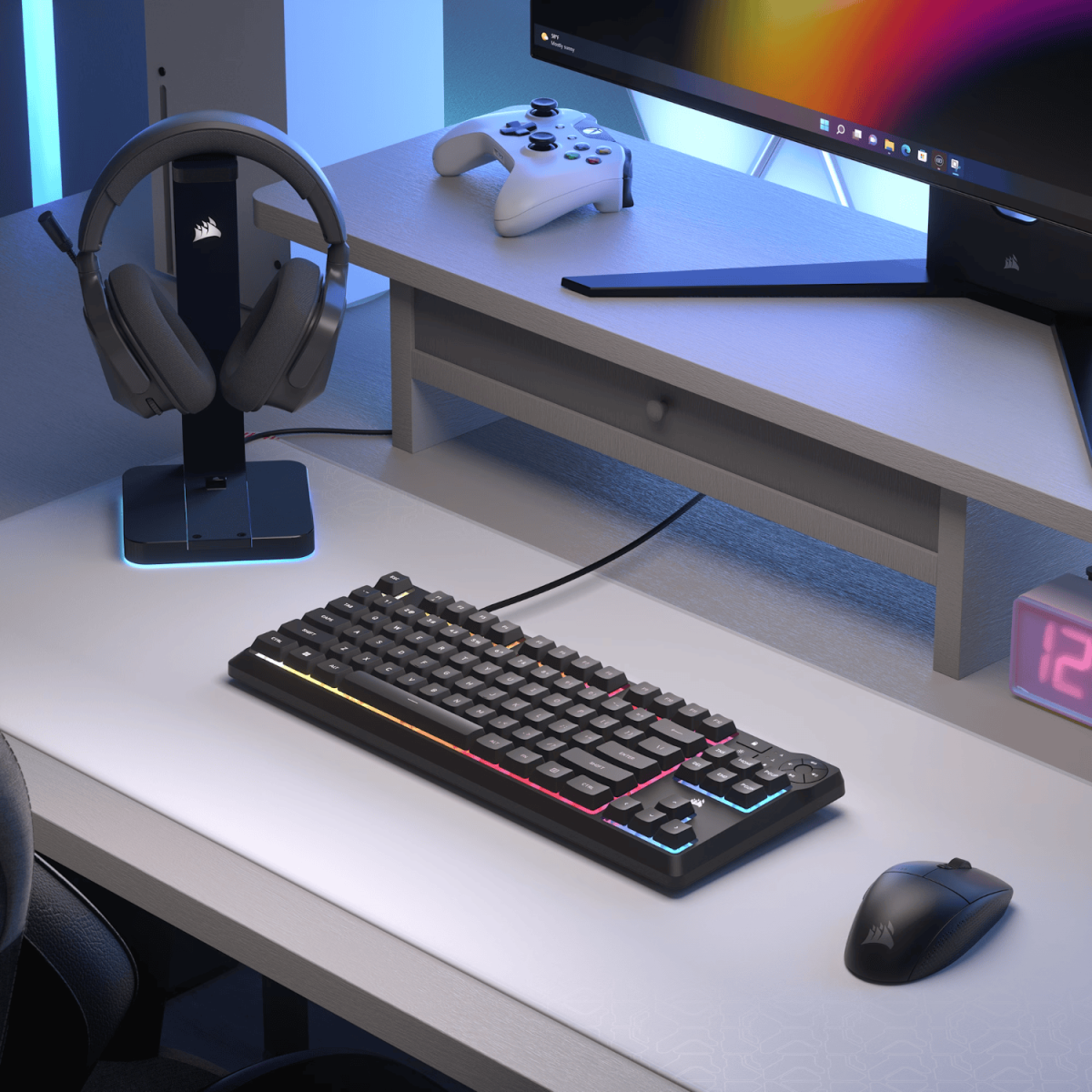 Corsair K55 CORE TKL RGB Gaming Keyboard - Image 4