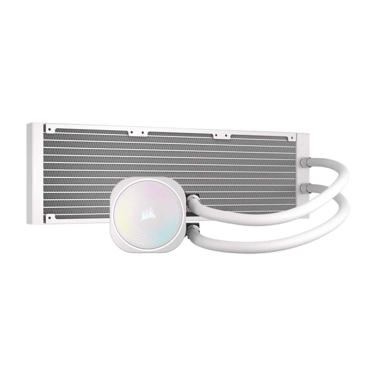 Corsair NAUTILUS 360 RS ARGB Liquid CPU Cooler - White - Image 2