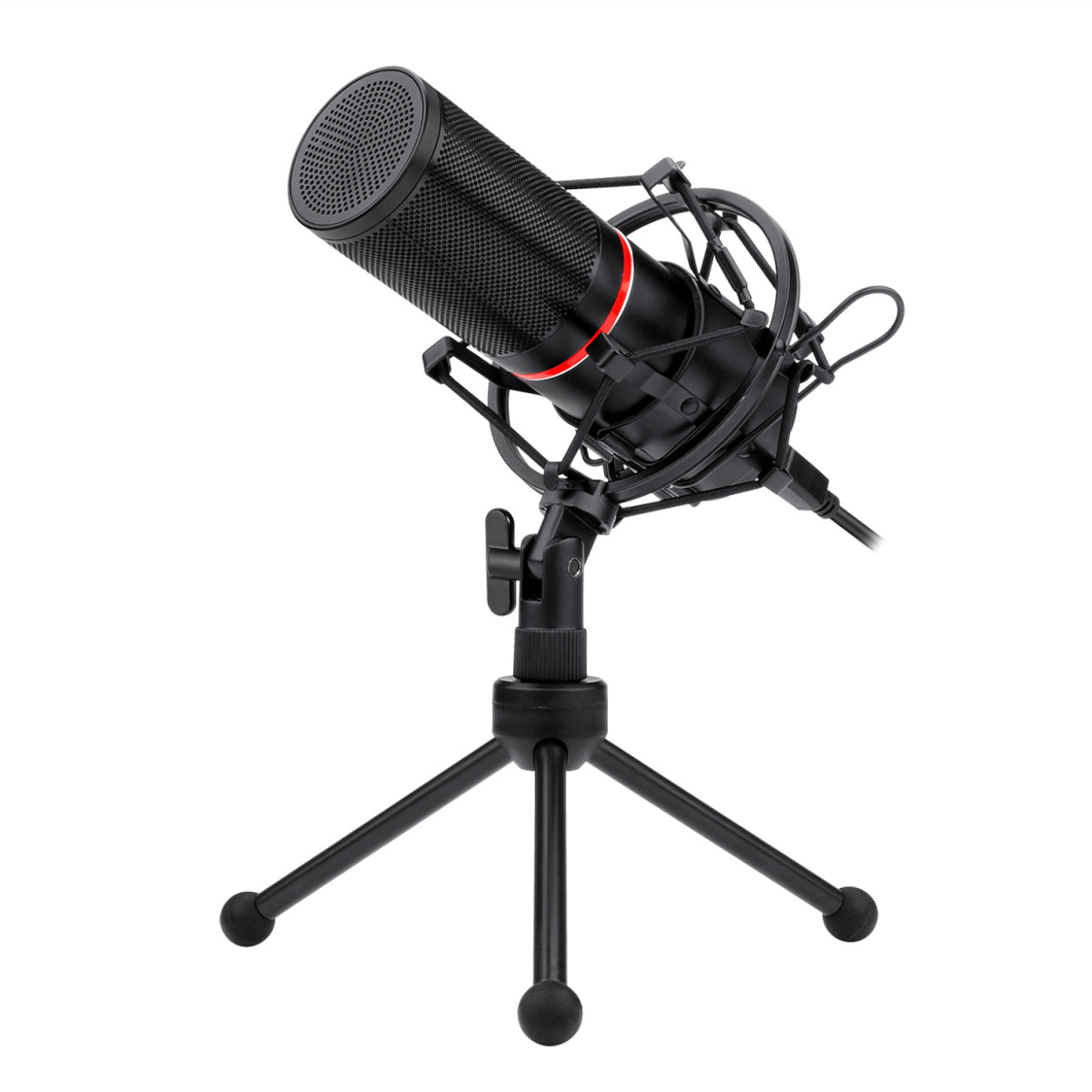 REDRAGON BLAZAR Cardioid USB Gaming Mic and Tripod - Black - Image 2