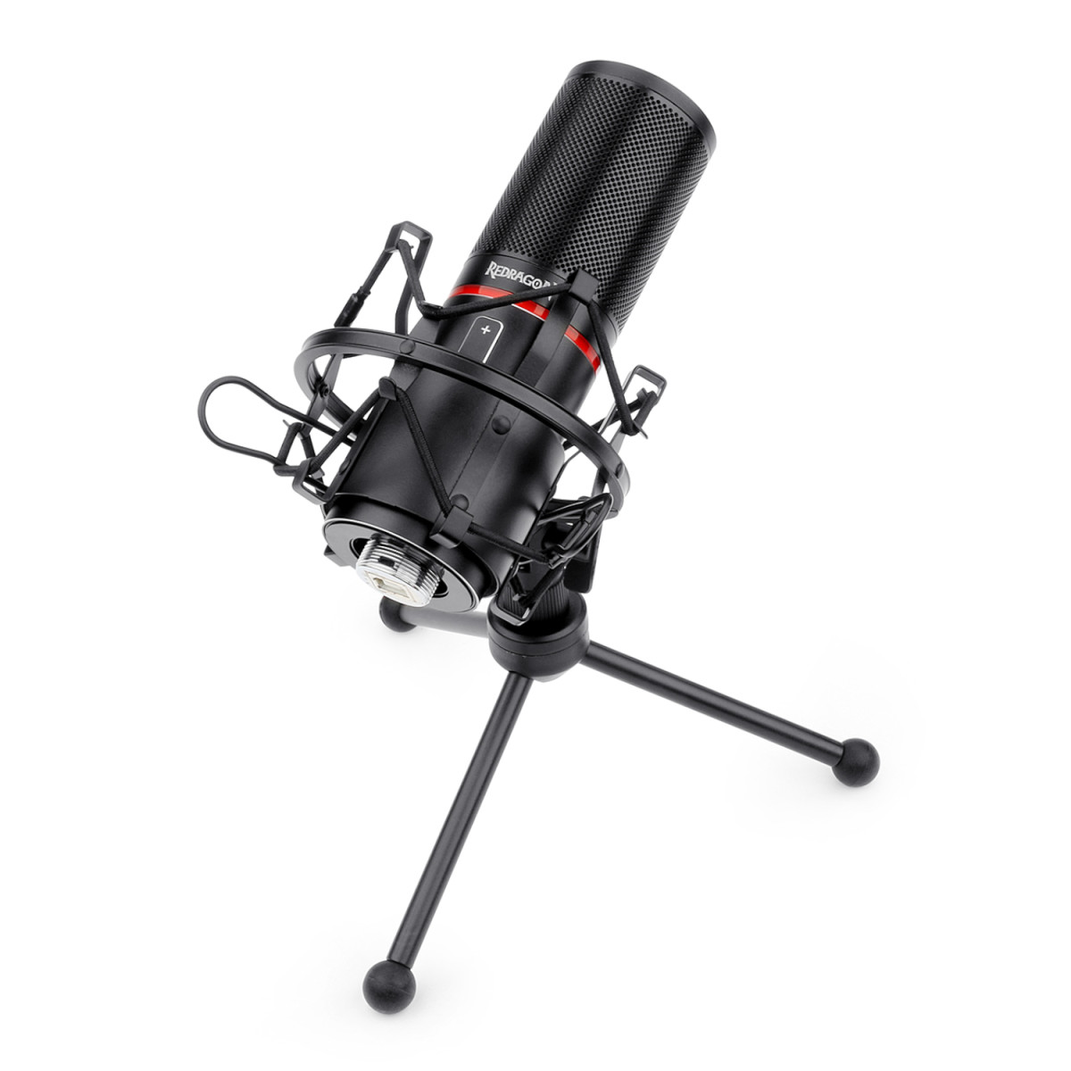 REDRAGON BLAZAR Cardioid USB Gaming Mic and Tripod - Black - Image 3