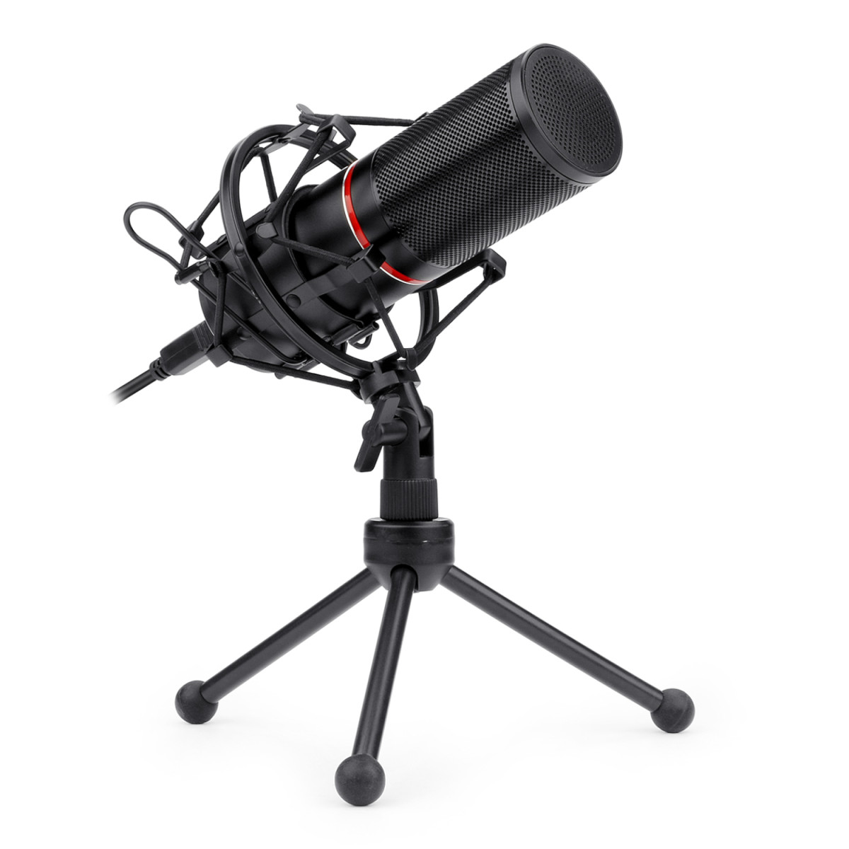 REDRAGON BLAZAR Cardioid USB Gaming Mic and Tripod - Black - Image 4