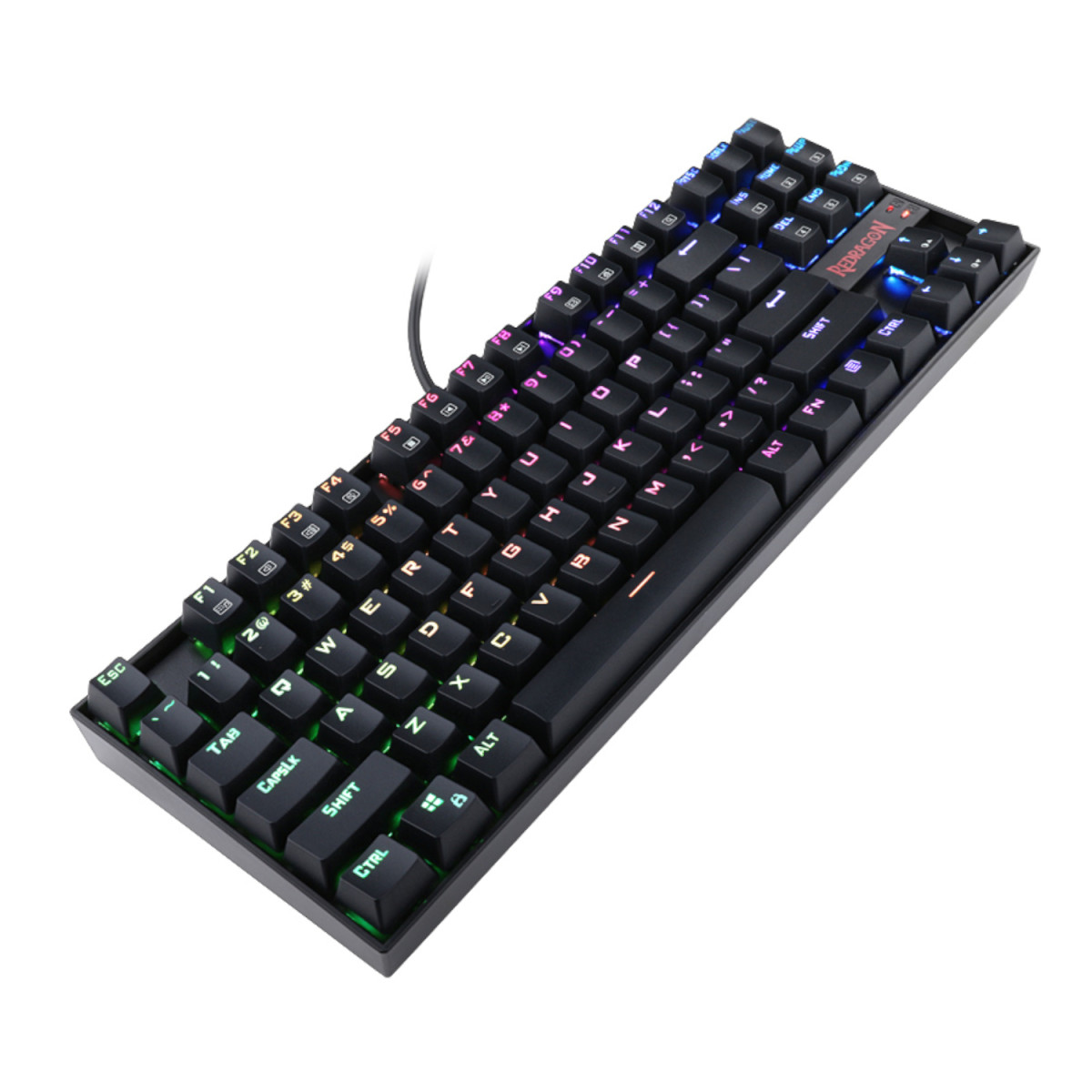 Redragon KUMARA RGB Mechanical Gaming Keyboard - Black - Image 3