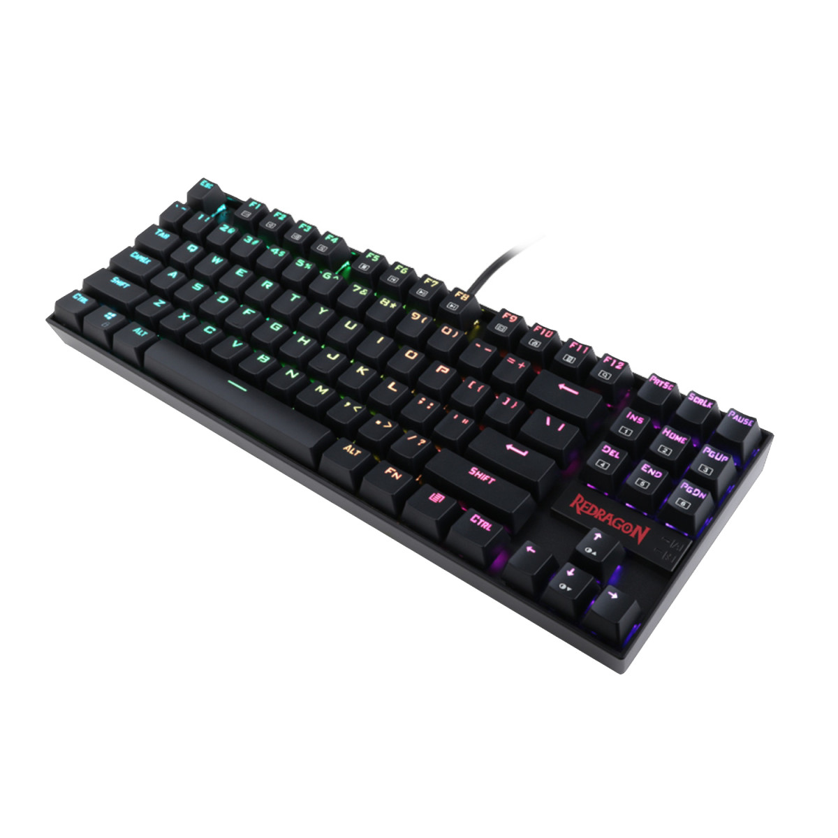 Redragon KUMARA RGB Mechanical Gaming Keyboard - Black - Image 4