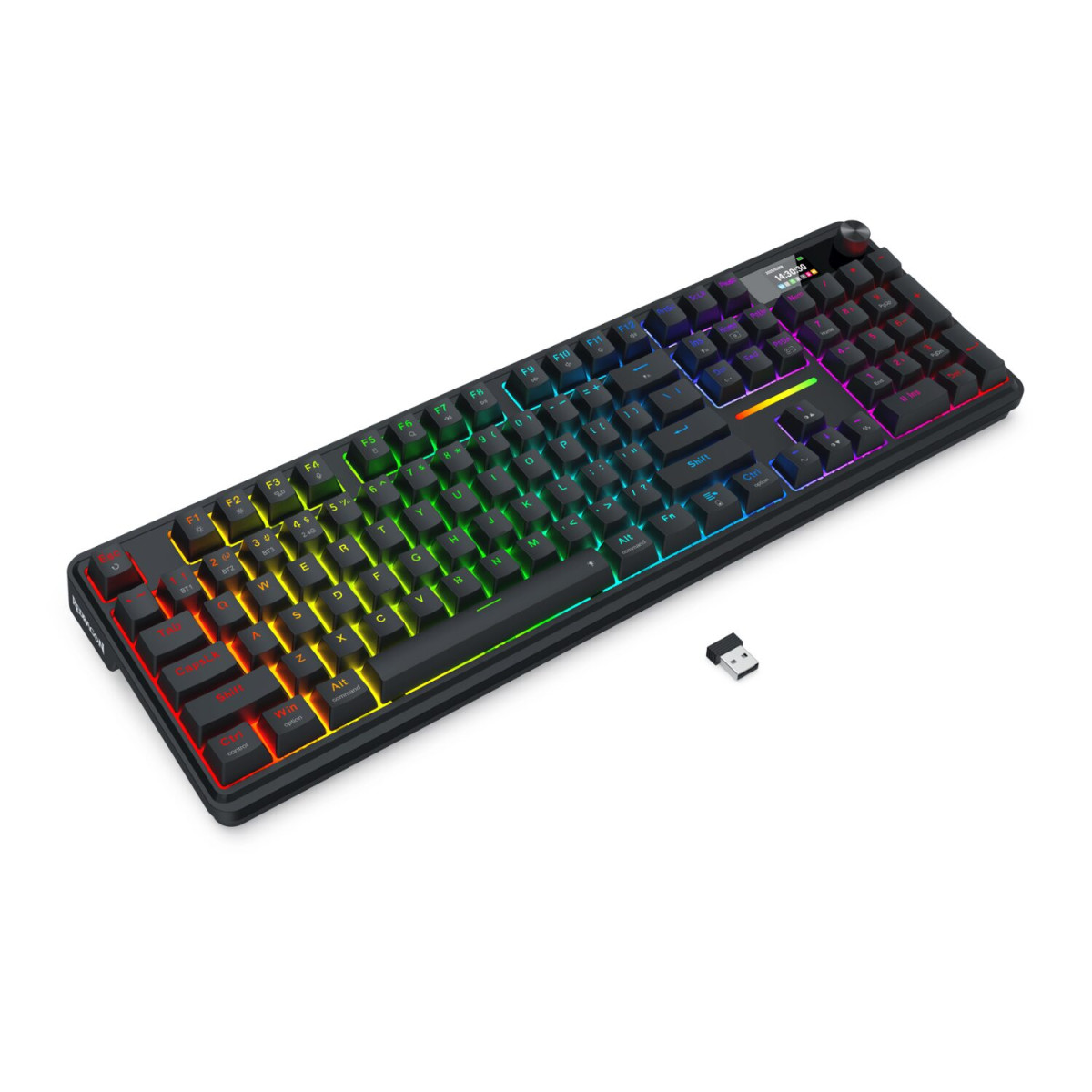 Redragon K762 TERRAFLARE PRO RGB Wireless Gasket Gaming Keyboard - Image 4