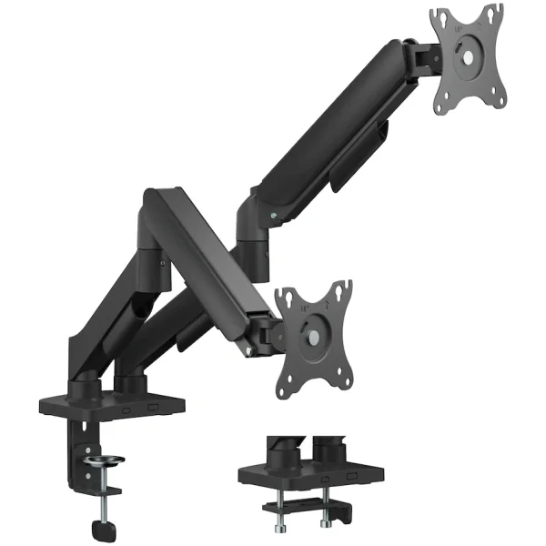 Volkano 17 to 32 Inch Full Motion Dual Monitor Desk Mount