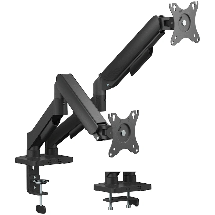 Volkano 17 to 32 Inch Full Motion Dual Monitor Desk Mount