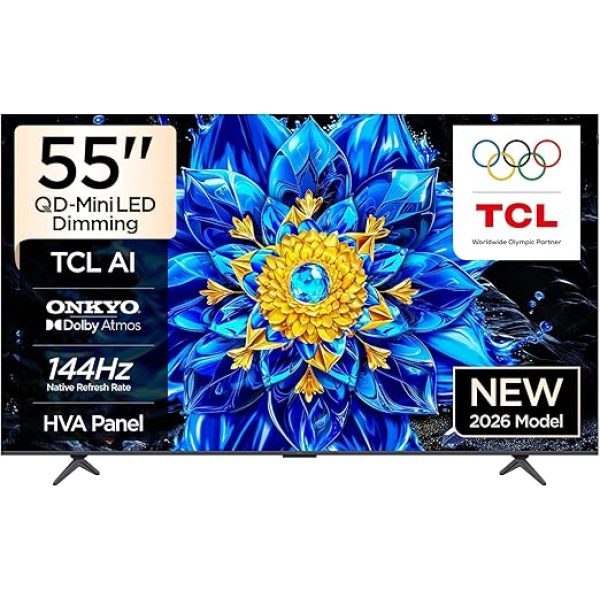 TCL P8L 55 Inch 4K UHD Mini LED Google TV
