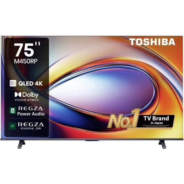 Toshiba M450RP 75 Inch UHD QLED 4K Smart TV
