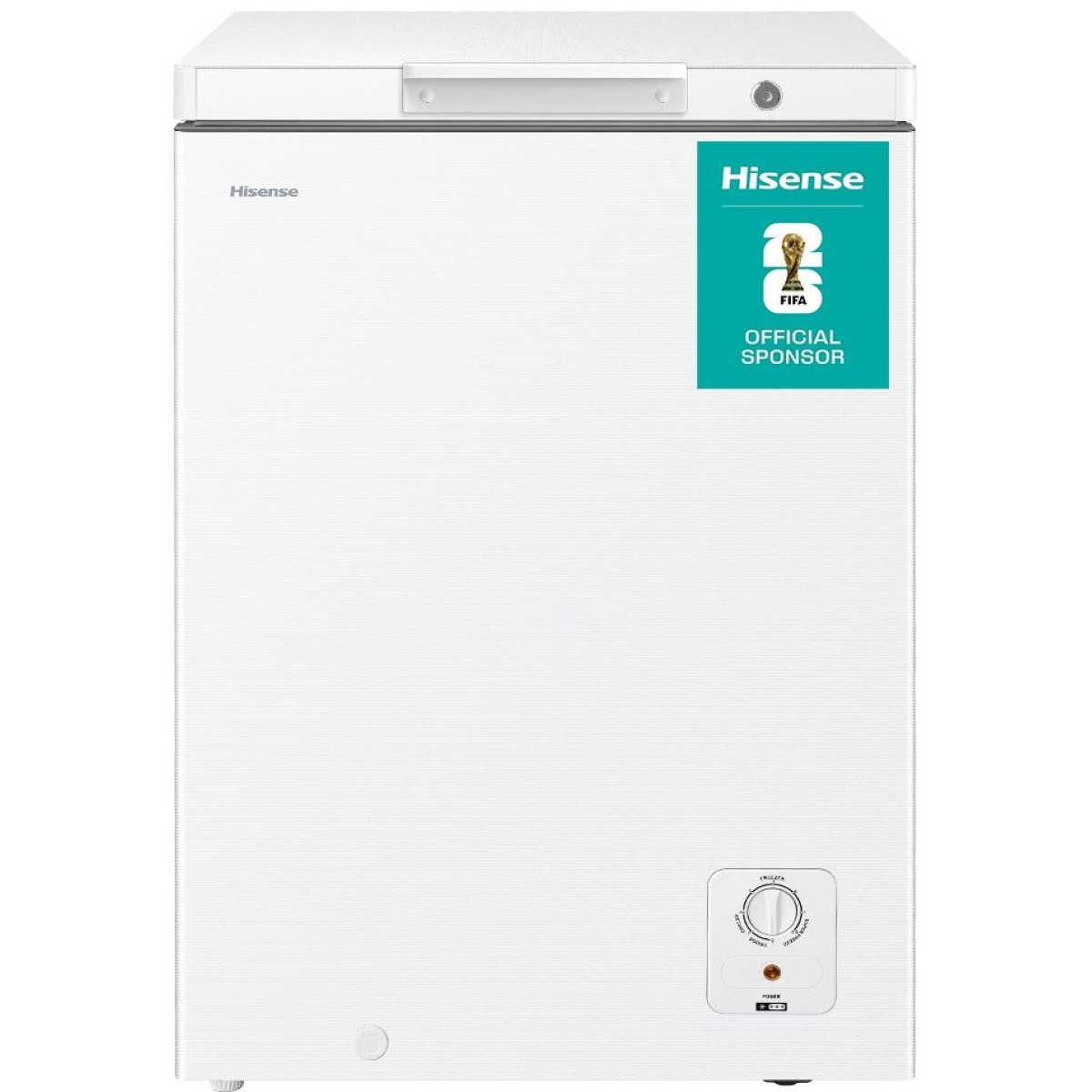 Hisense 97 Liters Single Door Chest Freezer White