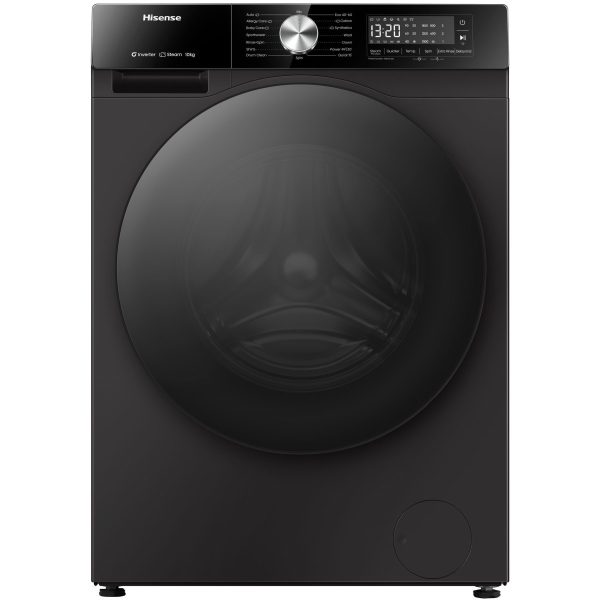 Hisense 10kg Premium Black Front Loader Washing Machine