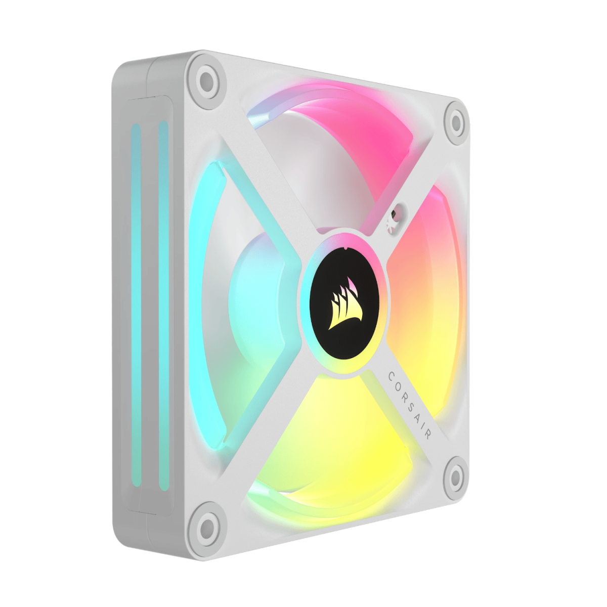 Corsair iCUE LINK QX120 RGB 120mm PWM PC Fan Expansion Kit - White - Image 2