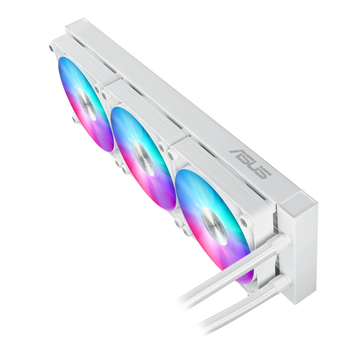 Asus MAX Gaming LC 360 ARGB LCD All-in-one CPU Liquid Cooler - White - Image 2