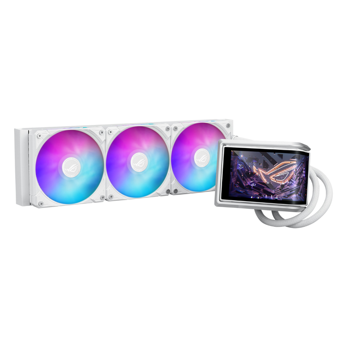 ASUS ROG RYUO IV 360 ARGB Liquid CPU Cooler White Edition - Image 2