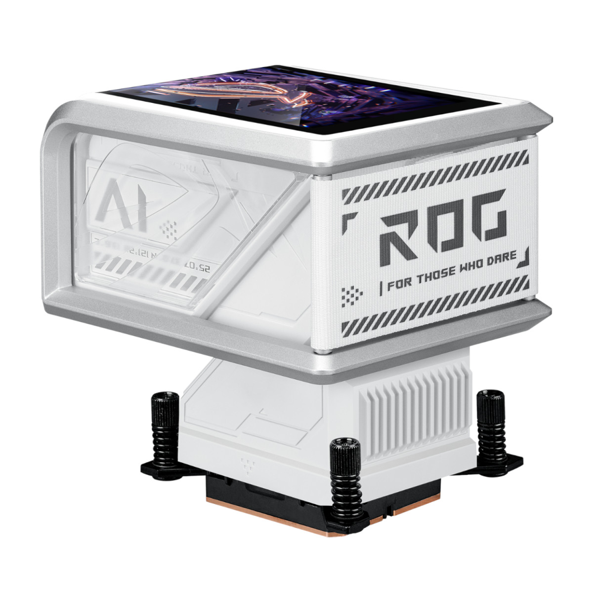 ASUS ROG RYUO IV 360 ARGB Liquid CPU Cooler White Edition - Image 4