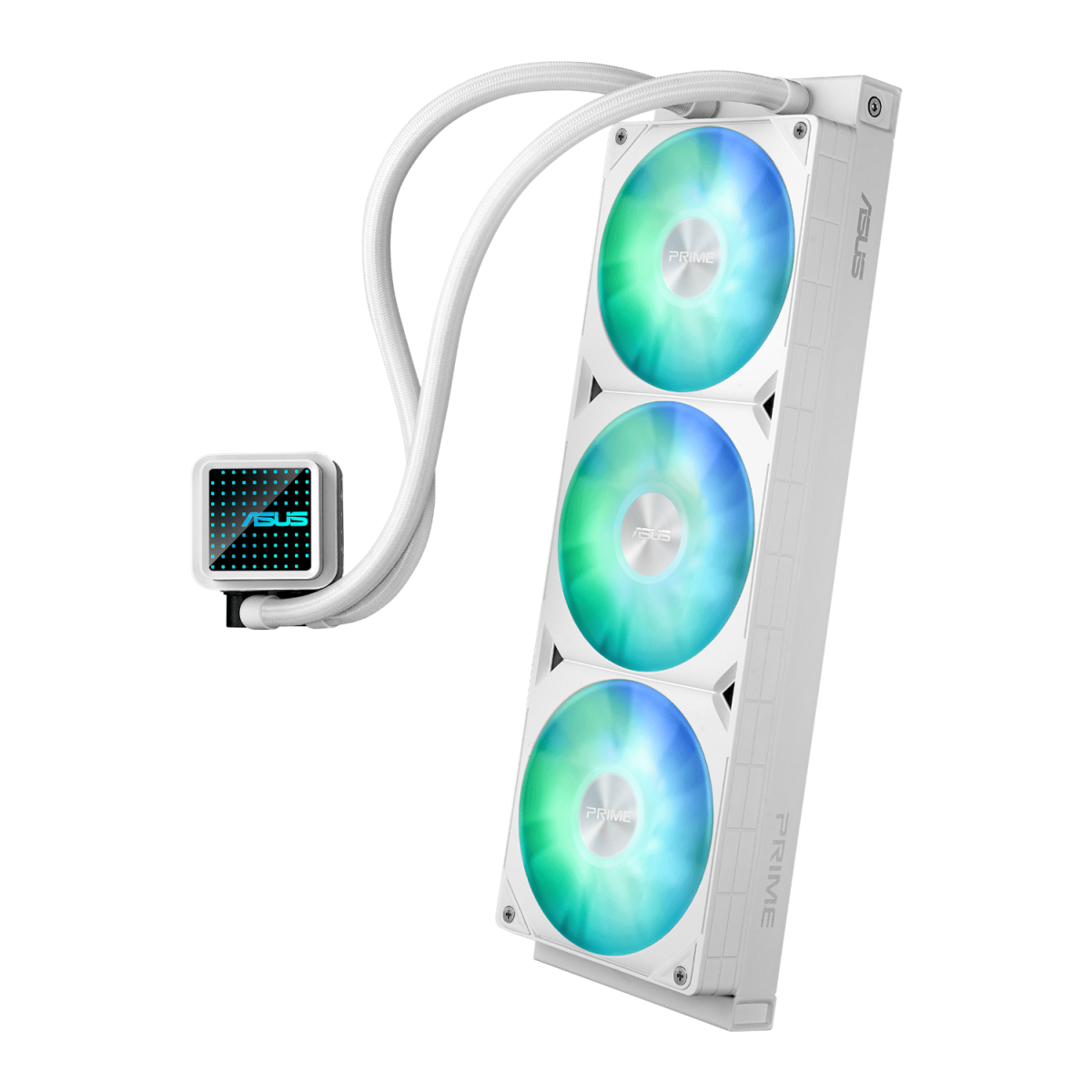 ASUS Prime LC 360 ARGB White Edition 360MM Liquid CPU Cooler - Image 2