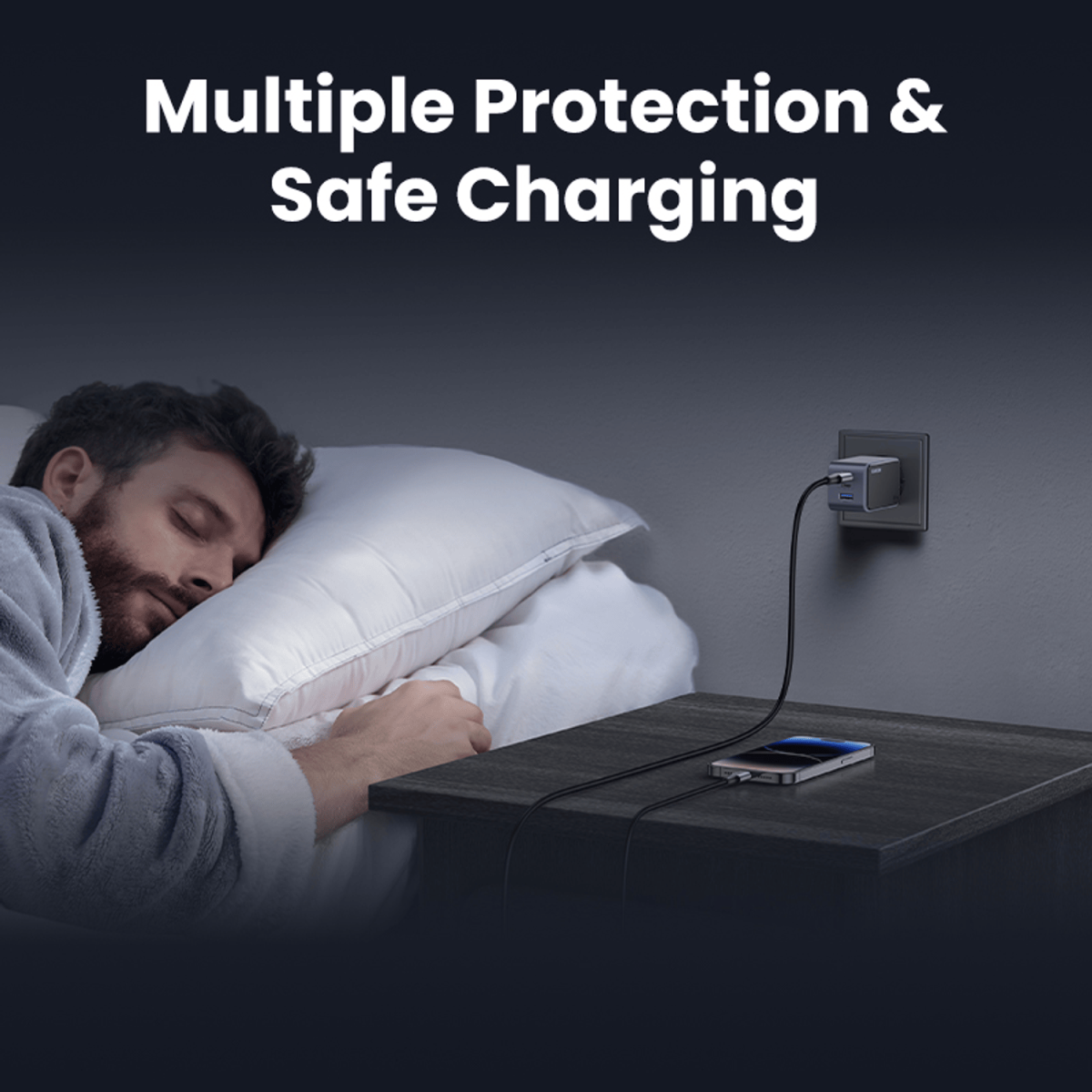 UGREEN Nexode 65W 3-Port Charger - Image 3